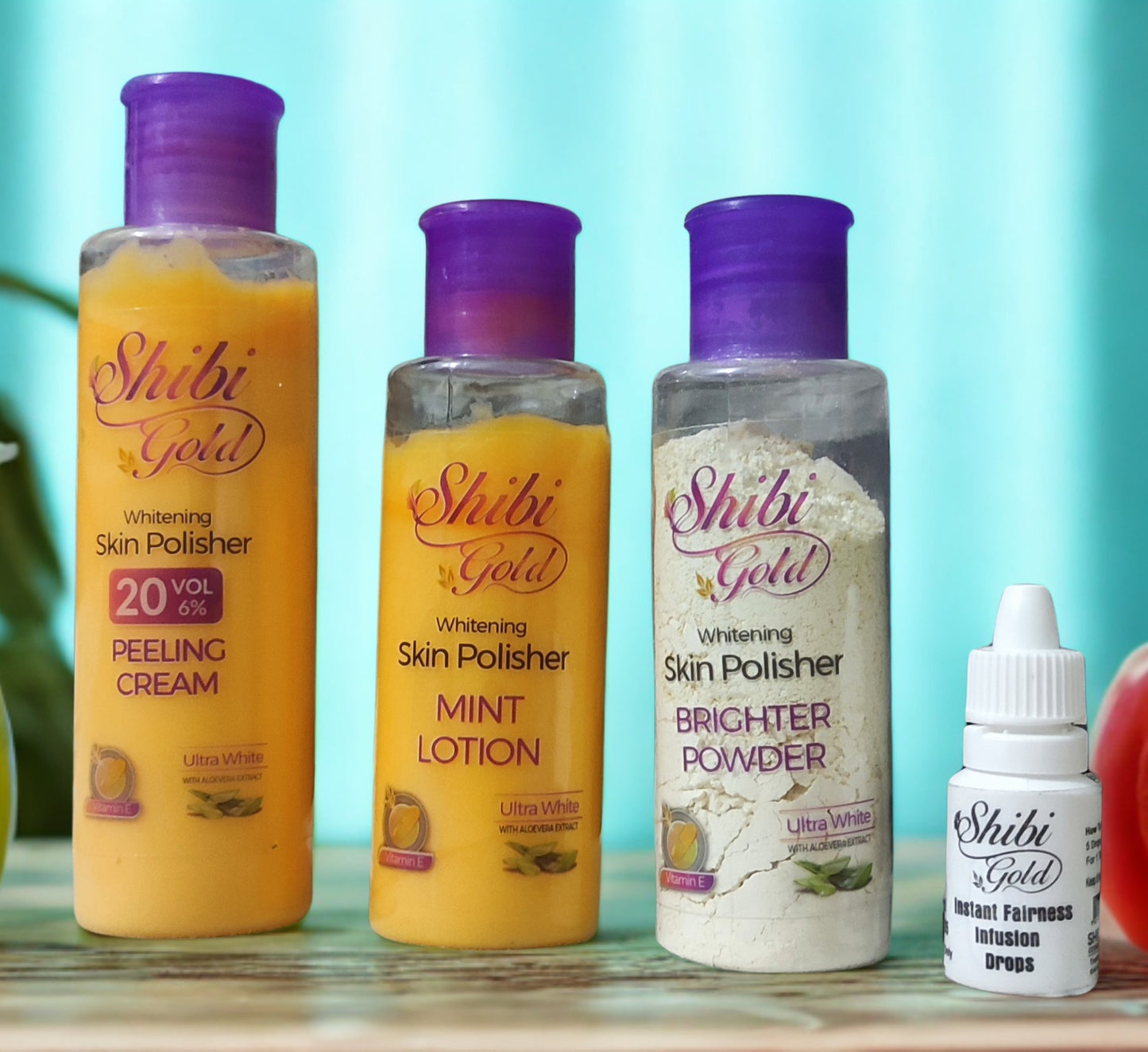 Shibi Gold Skin Polish Pack
